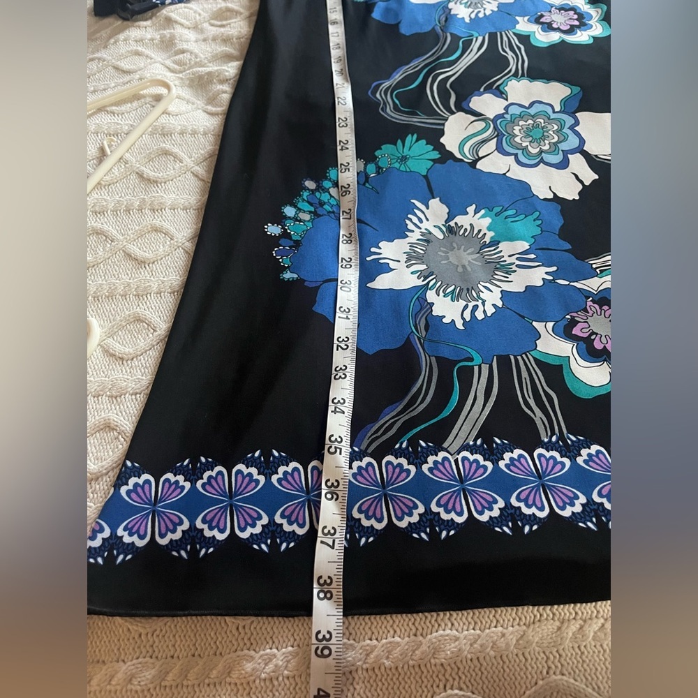 Mercer & Madison Multi Color Vibrant Floral Polyester Spandex Dress Women’s 14 - Picture 13 of 14